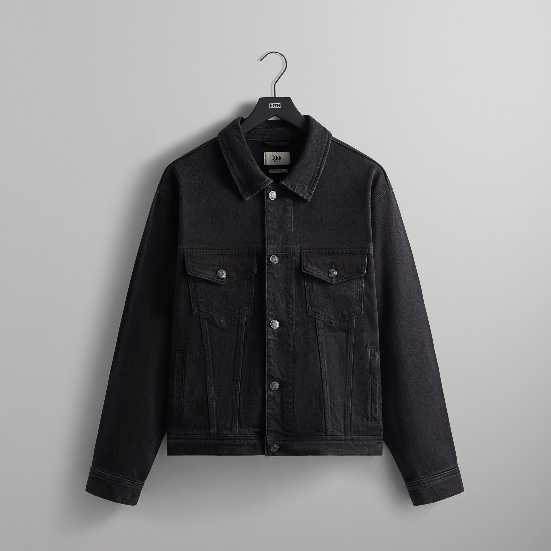 Kith Centre Denim Jacket - Black PH