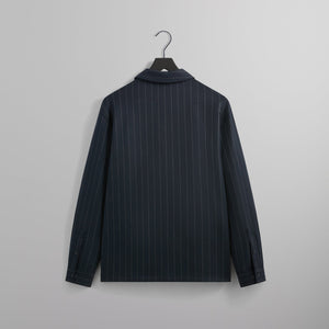 Kith Double Weave Boxy Collared Overshirt - Nocturnal