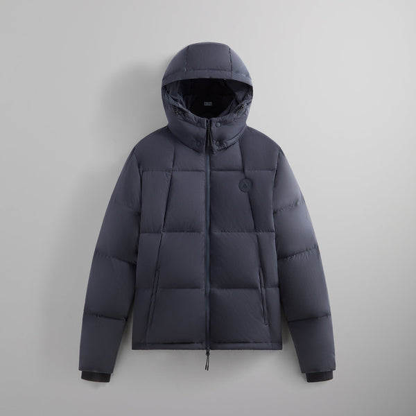 Kith Wrinkle Nylon Midi Puffer - Torpedo – Kith Canada