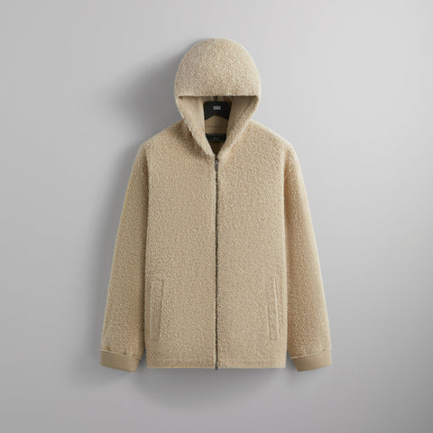 Kith Ryer Hooded Shearling Jacket - Sector