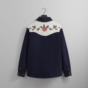 Kith Puffed Corduroy Doscher Shirt - Nocturnal