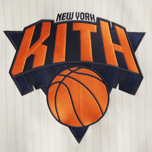 Kith for the New York Knicks Wool Collared Coaches Jacket - Silk