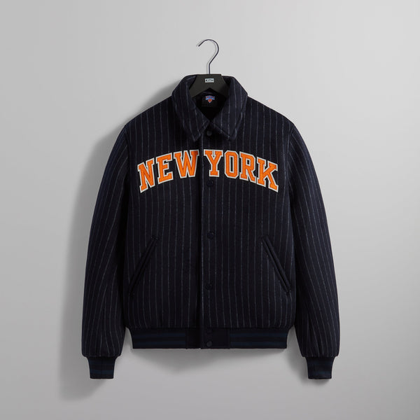 Kith for the New York Knicks Wool Collared Coaches Jacket 