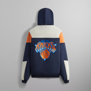 Kith for the New York Knicks Quarter Zip Anorak - Nocturnal