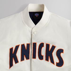 Kith for the New York Knicks Pinstripe Satin Bomber Jacket - Silk