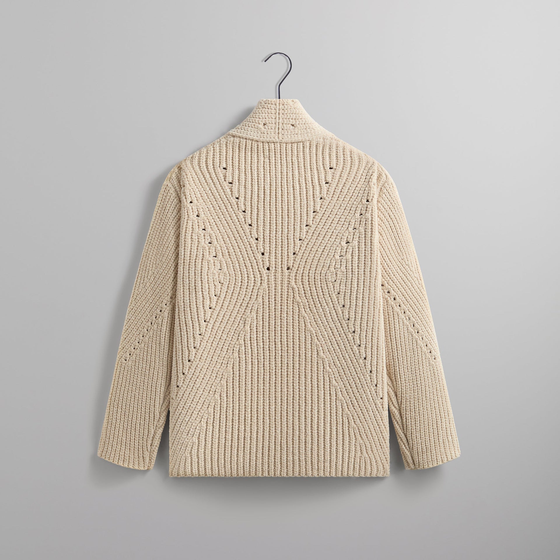 Kith Chenille Becker Cardigan - Sandrift