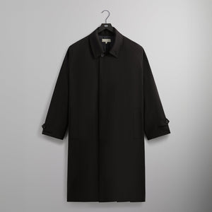 &Kin Tropical Wool Marcus Overcoat - Black PH