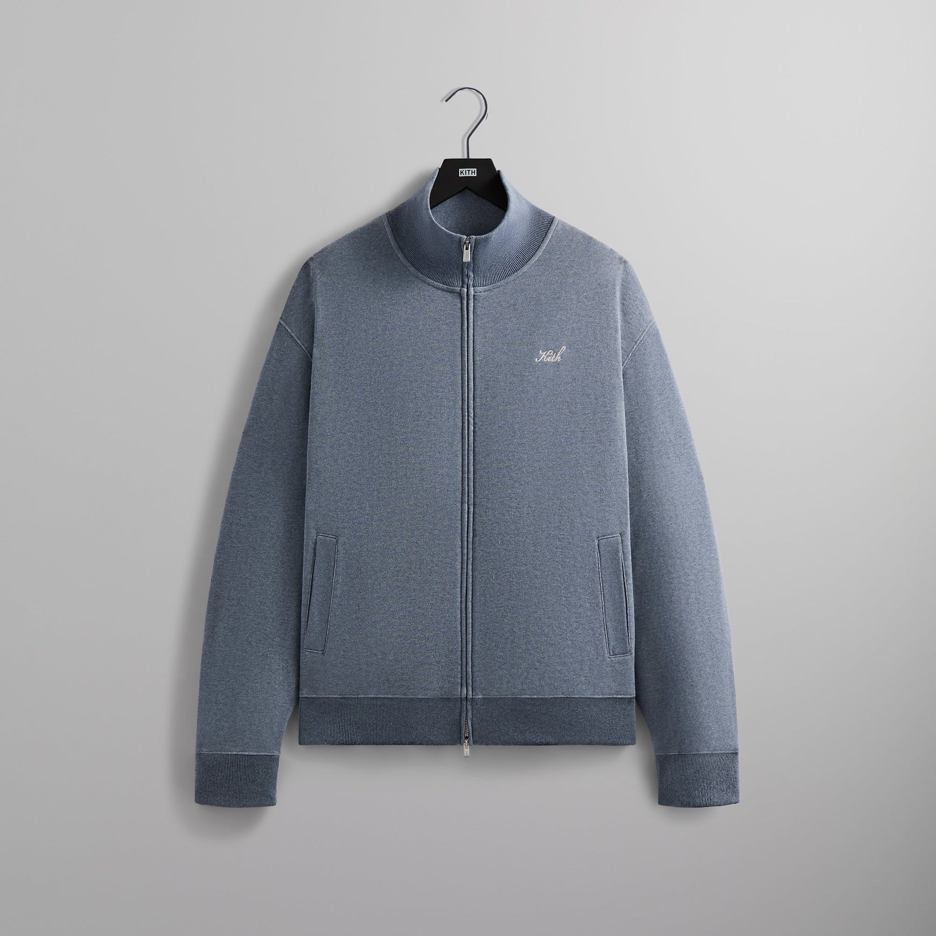 Kith Fleece Wyona Full Zip - Elevation Heather