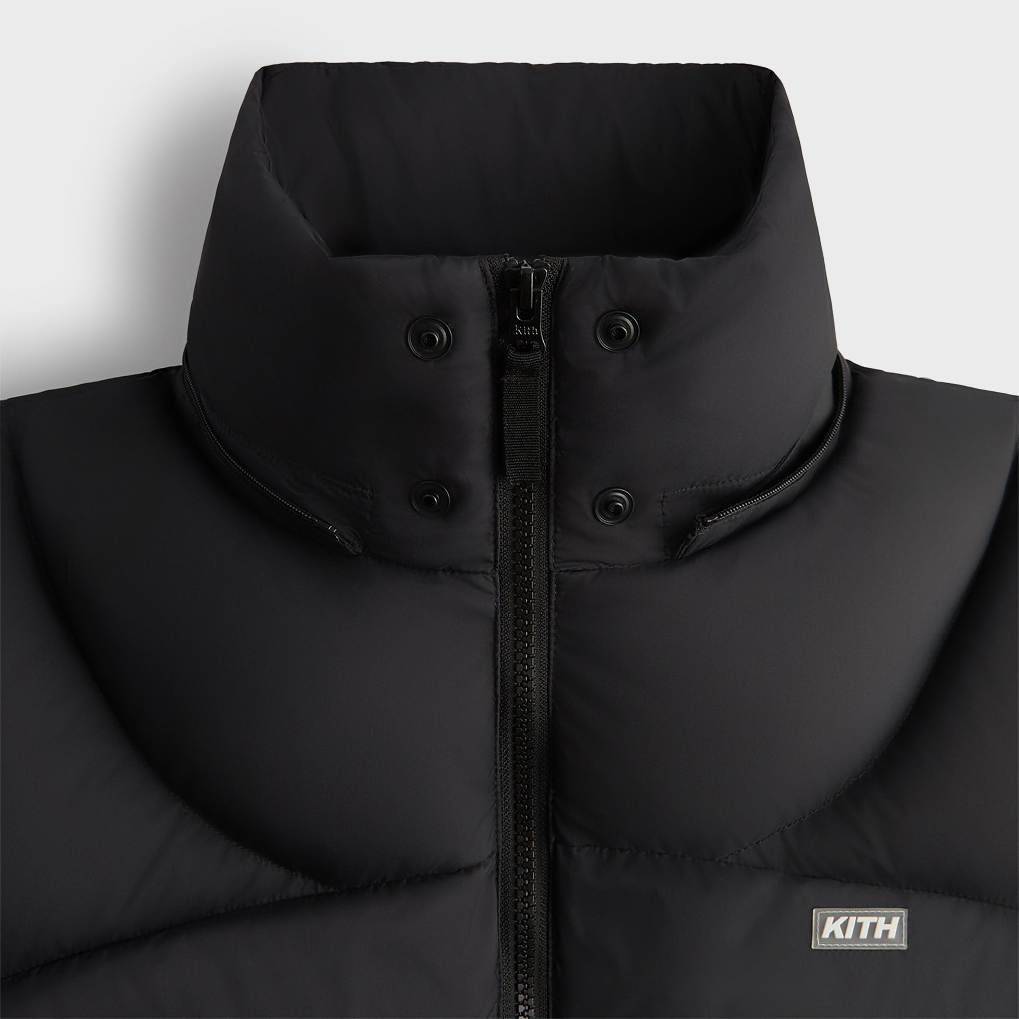 kith ma-1 ブラック Kith Matte Stretch Taffeta Corey Puffer - Black – Kith Canada