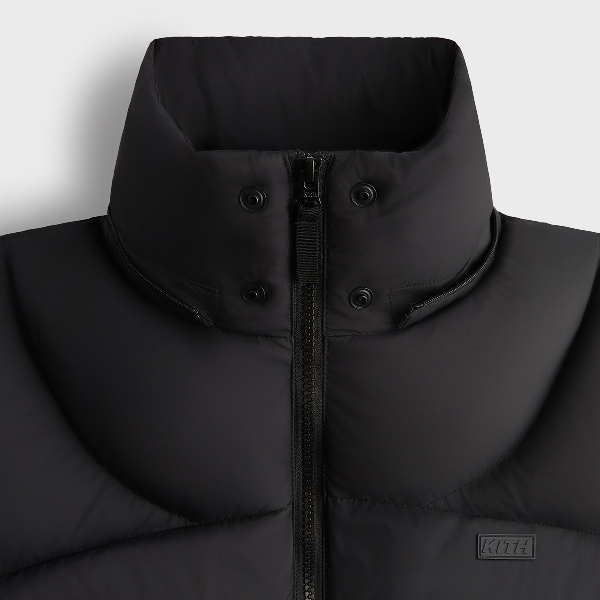 Kith Matte Stretch Taffeta Corey Puffer - Black – Kith Canada
