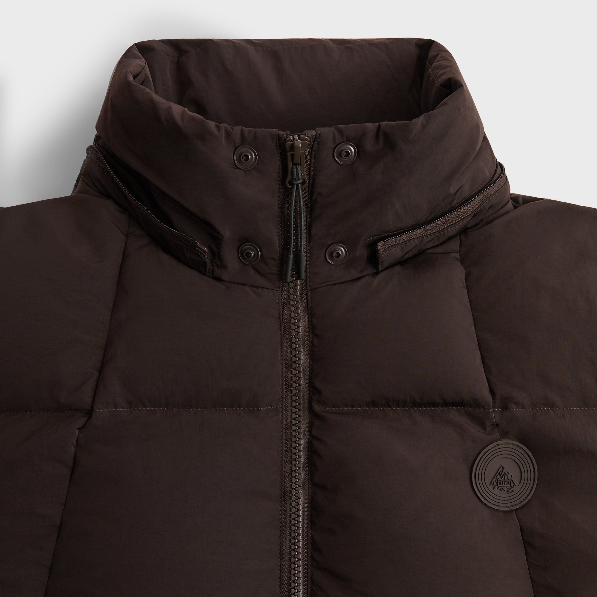 Kith Wrinkle Nylon Midi Puffer - Incognito – Kith Canada
