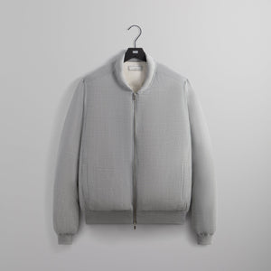 &Kin Liam Puffed Bomber Jacket - Light Heather Grey