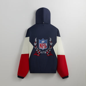 Kith & '47 for the NFL: Giants Quarter Zip Anorak With Hood - Nocturnal PH