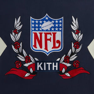 Kith & '47 for the NFL: Giants Quarter Zip Anorak With Hood - Nocturnal