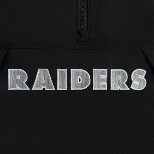 Kith & '47 for the NFL: Raiders Quarter Zip Anorak With Hood - Black PH