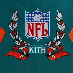 Kith & '47 for the NFL: Dolphins Quarter Zip Anorak With Hood - Center PH