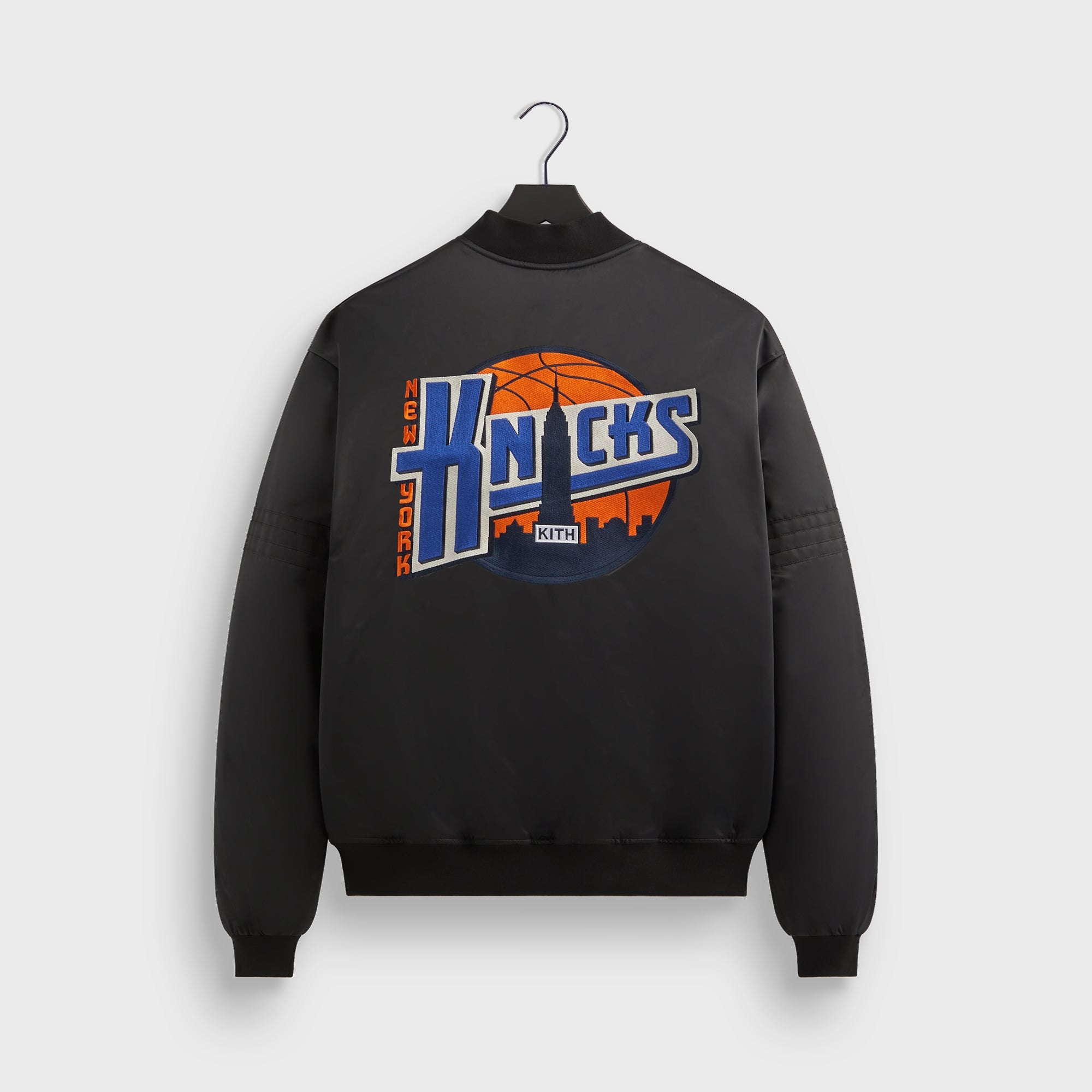 Kith for the New York Knicks Ball Satin Bomber Jacket