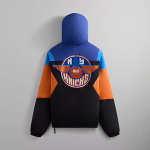 Kith for the New York Knicks Wings Quarter Zip Anorak - Black PH