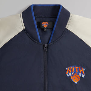 Kith for the New York Knicks Nylon Quarter Zip - Nocturnal PH