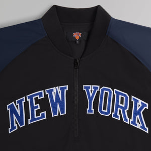 Kith for the New York Knicks Ball Nylon Quarter Zip - Black PH