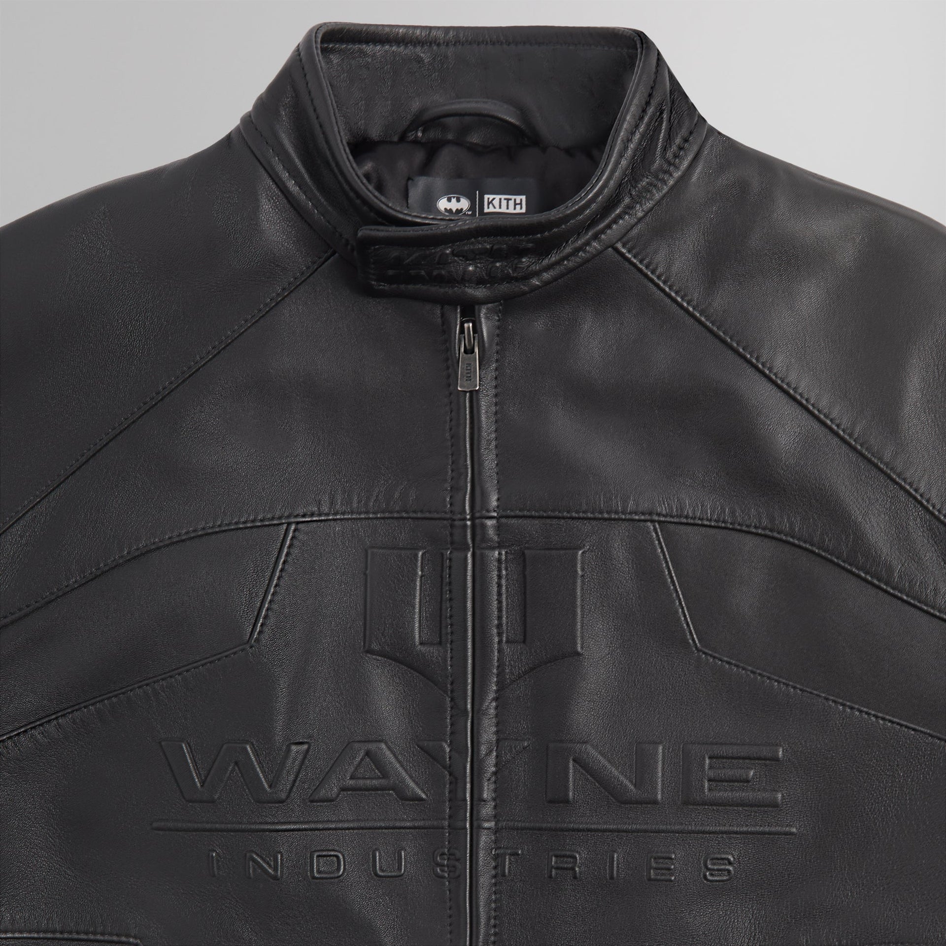 Batman | Kith Wayne Industries Moto Jacket - Black