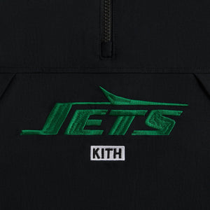 Kith & '47 for the NFL: Jets Quarter Zip Anorak With Hood - Black PH