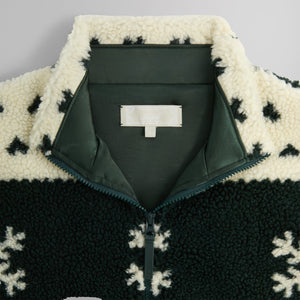 Kithmas All-Over Printed Sherpa Jacket - Stadium