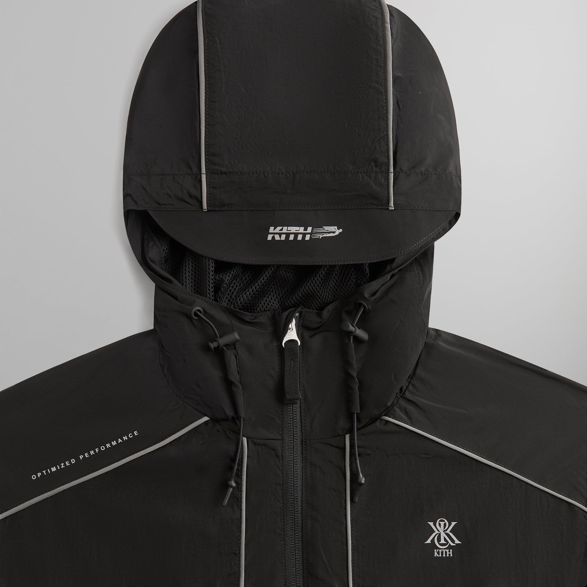 Kith Nylon Bolt Shell Jacket - Black PH