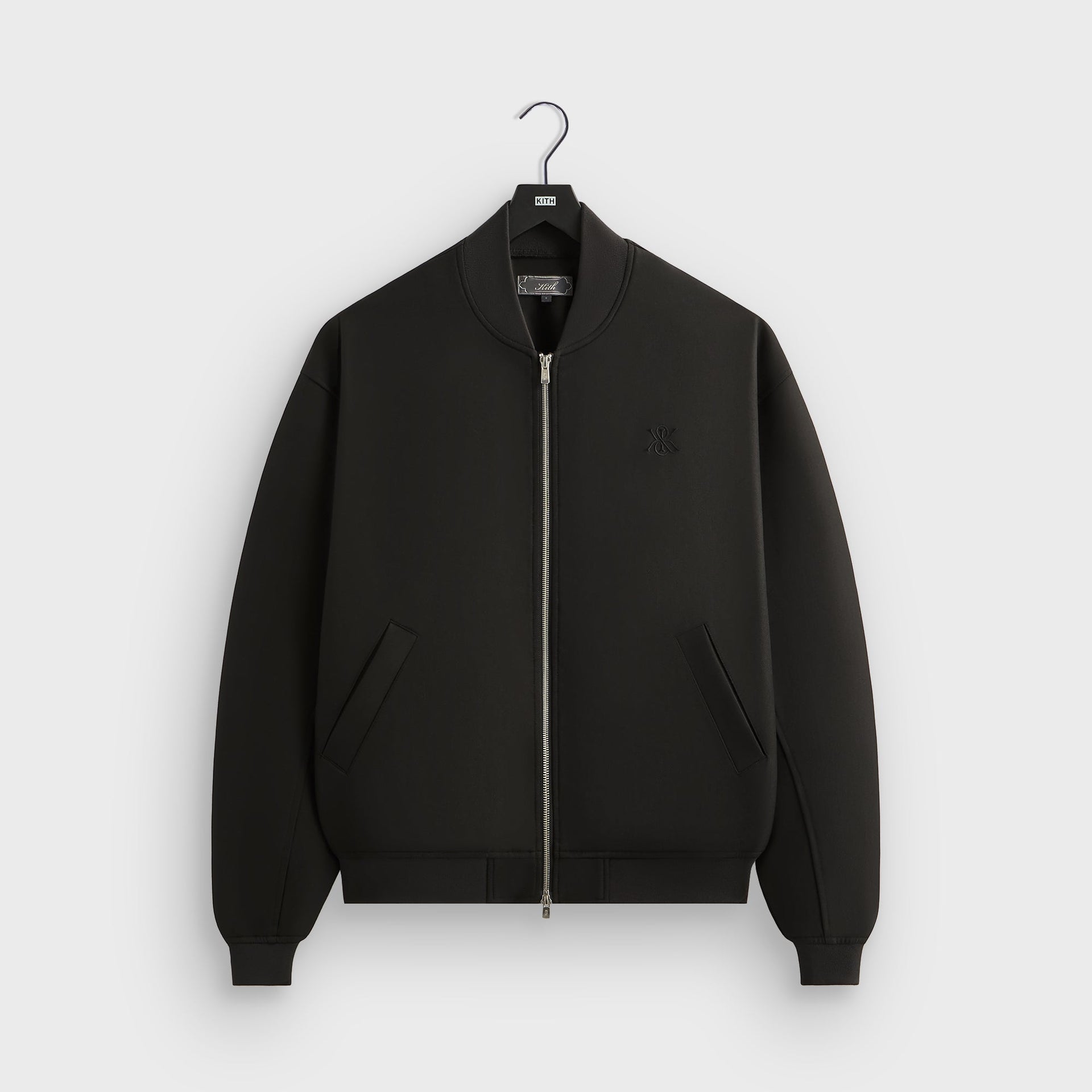 Kith Double Weave Avery Bomber Jacket - Black - PH