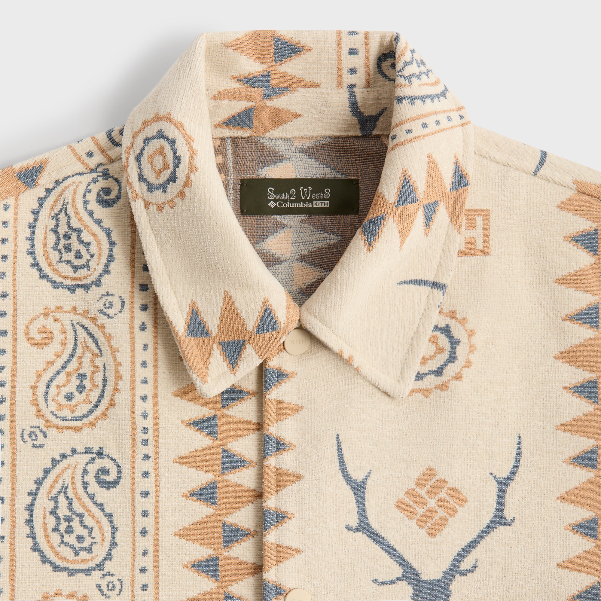 Kith & South2 West8 for Columbia Tapestry Coaches Jacket