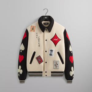 Batman | Kith Joker Wool Coaches Jacket - Sandrift