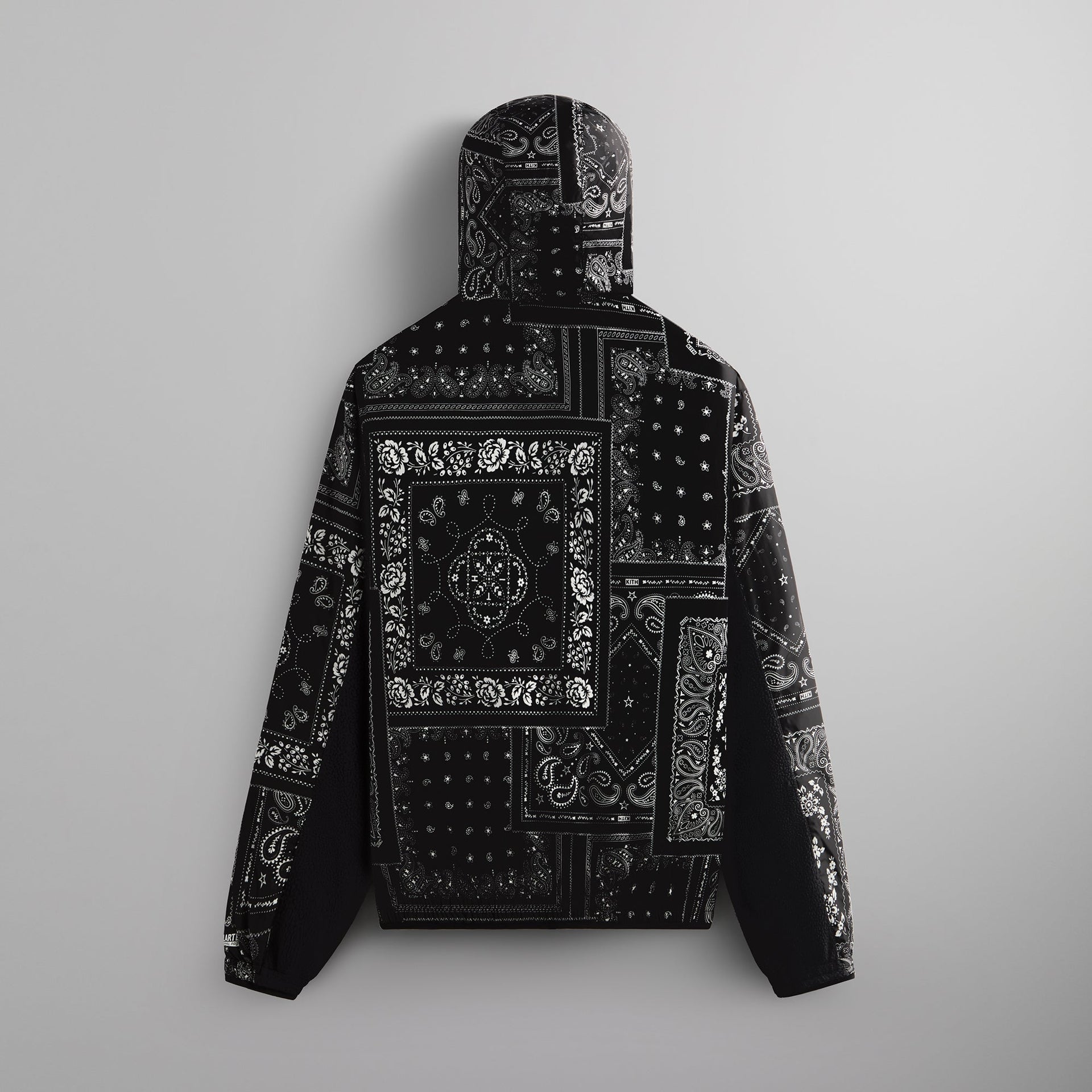 Kith Deconstructed Bandana Madison V Jacket - Black