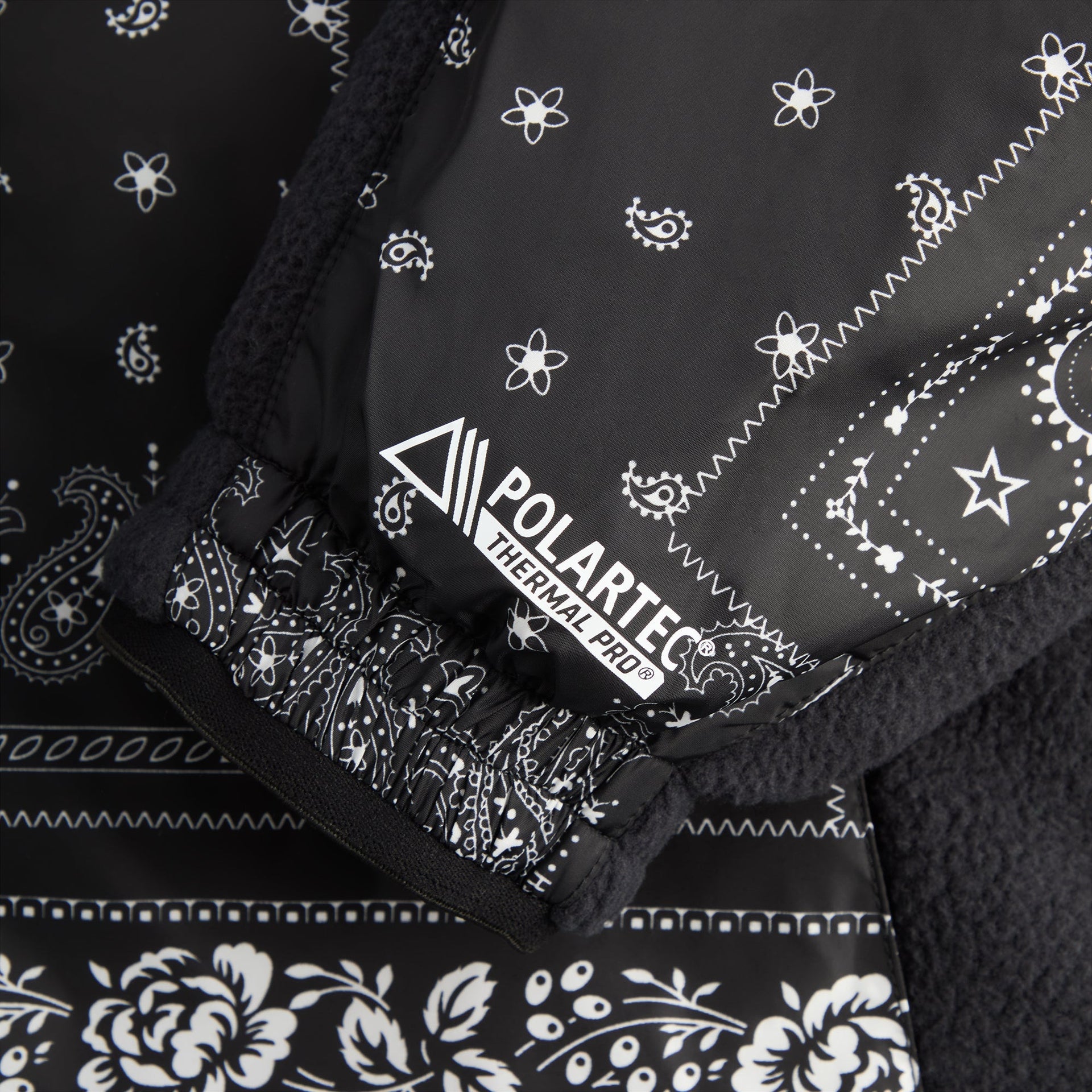 Kith Deconstructed Bandana Madison V Jacket - Black PH