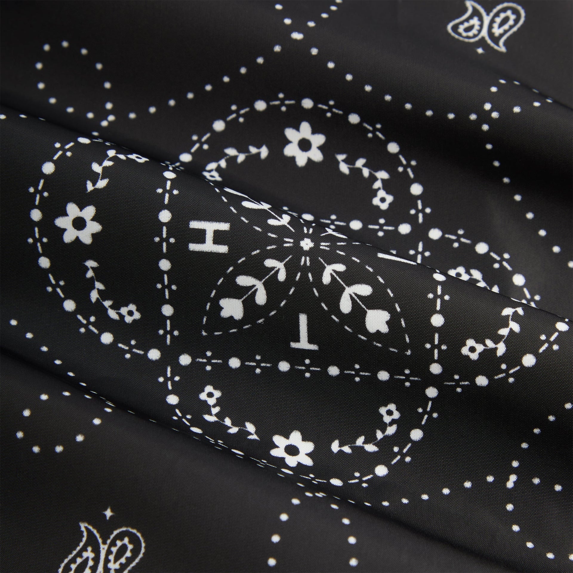 Kith Deconstructed Bandana Madison V Jacket - Black PH