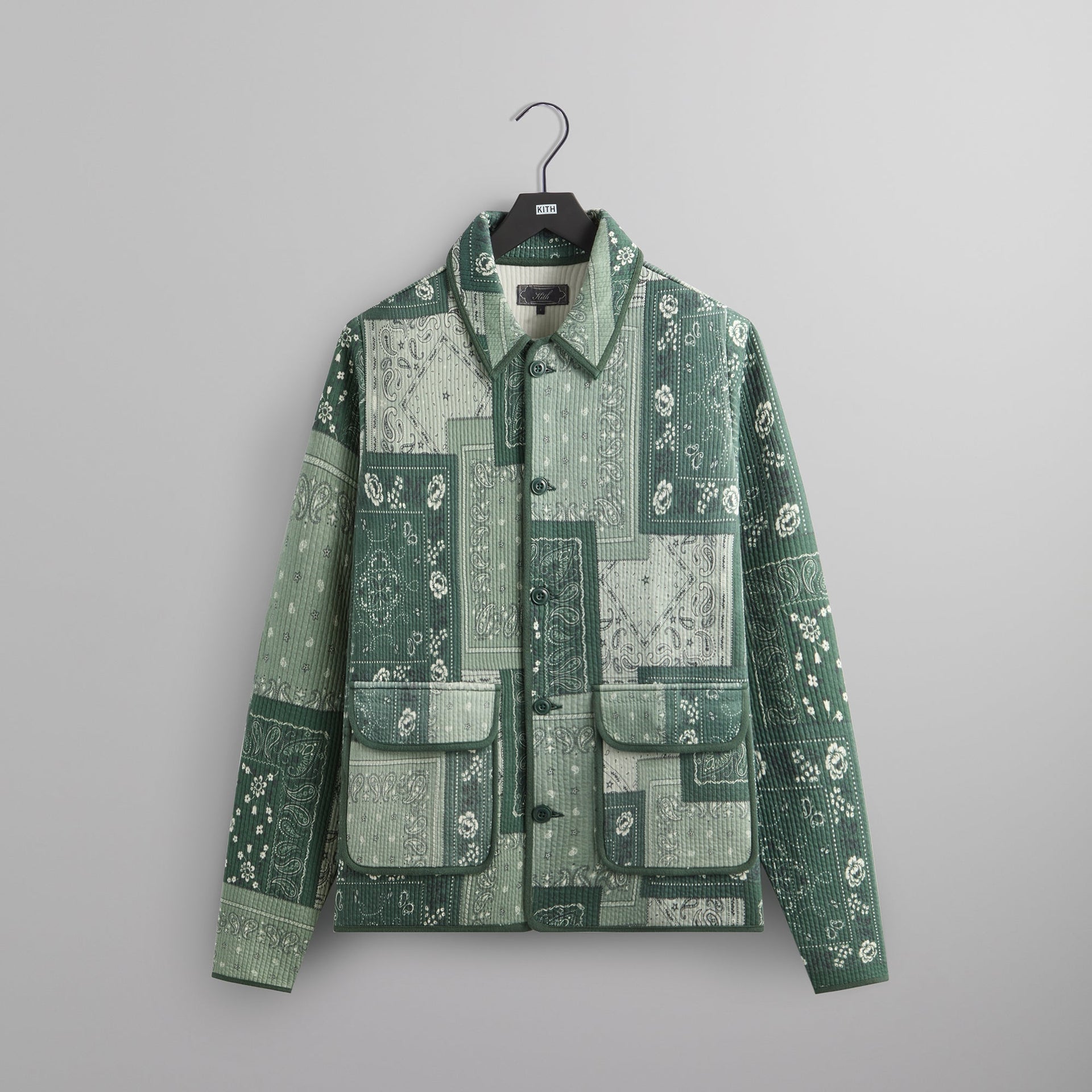 Kith Hayward Quilted Coaches Jacket - Vivarium