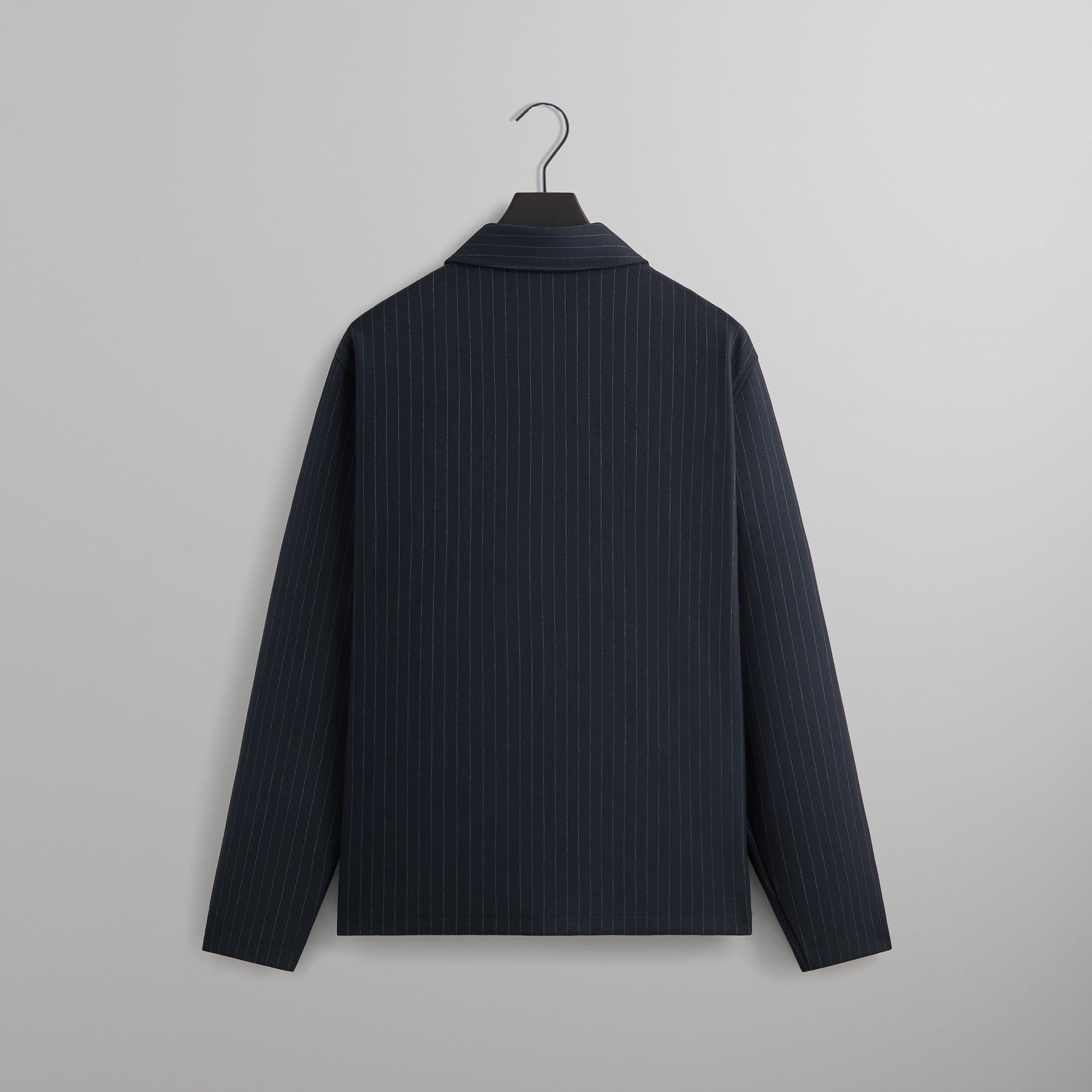 Kith Double Weave Full Zip Coaches Jacket - Nocturnal