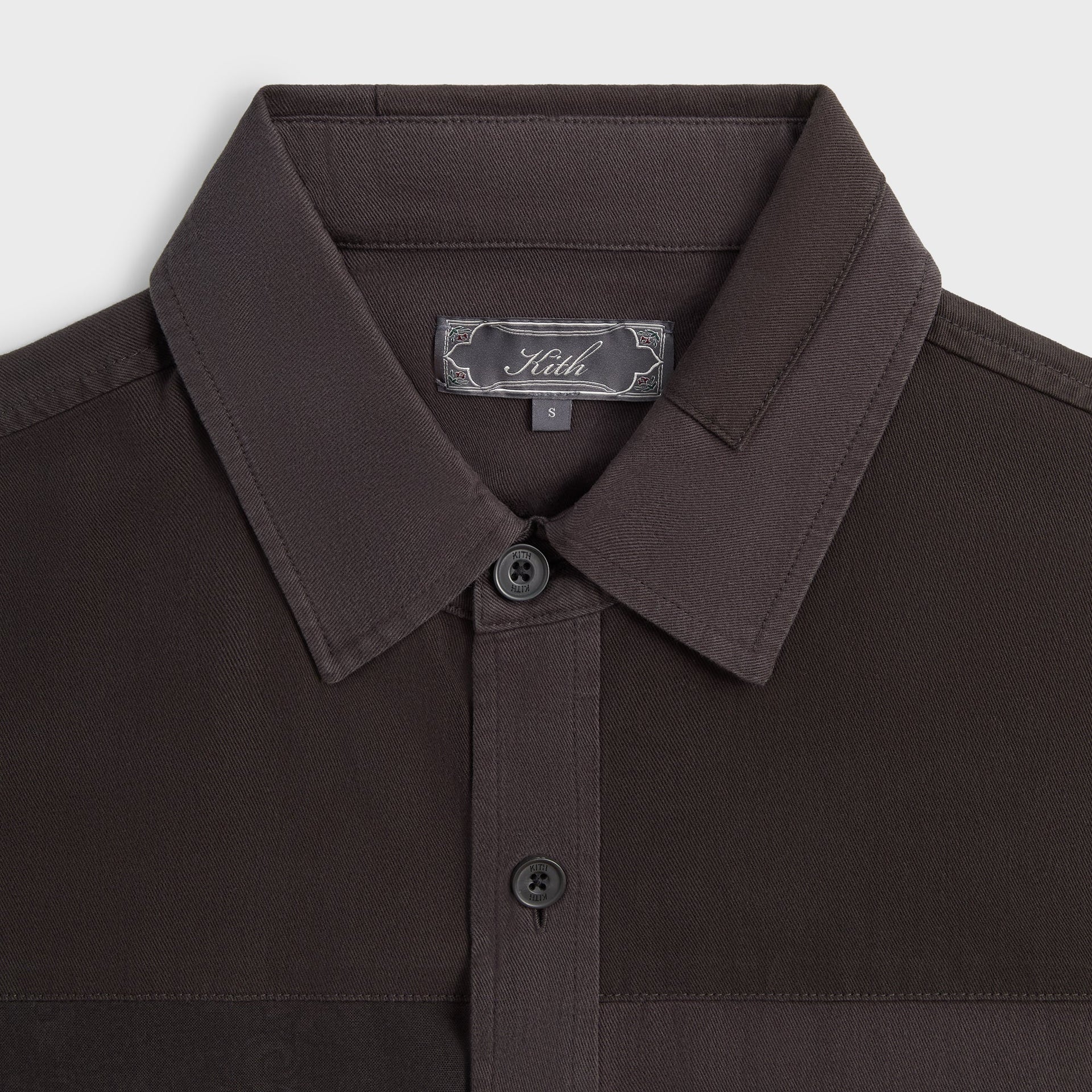 Kith Garment Dyed Isaiah Buttondown - Carbon