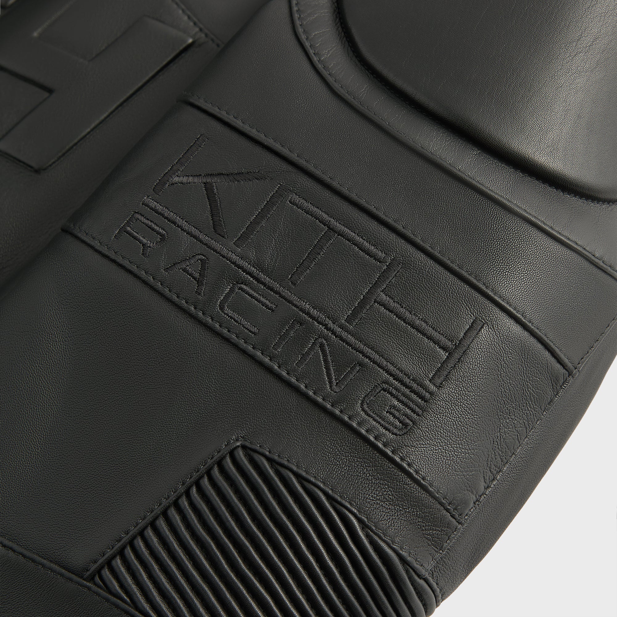 Kith Leather Wayne Moto Jacket - Black – Kith Canada