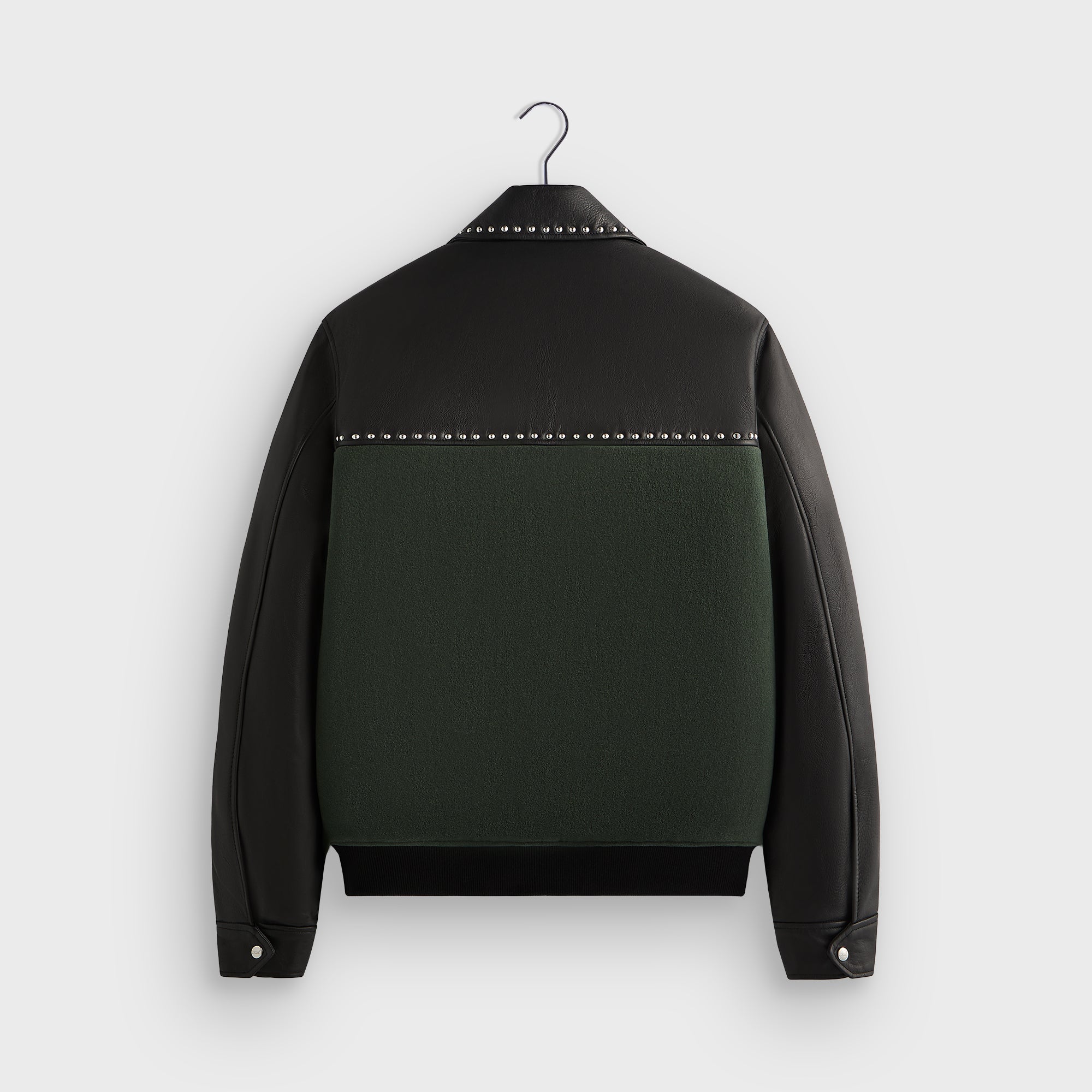 Kith Leather Combo Varsity Jacket - Machine – Kith Canada