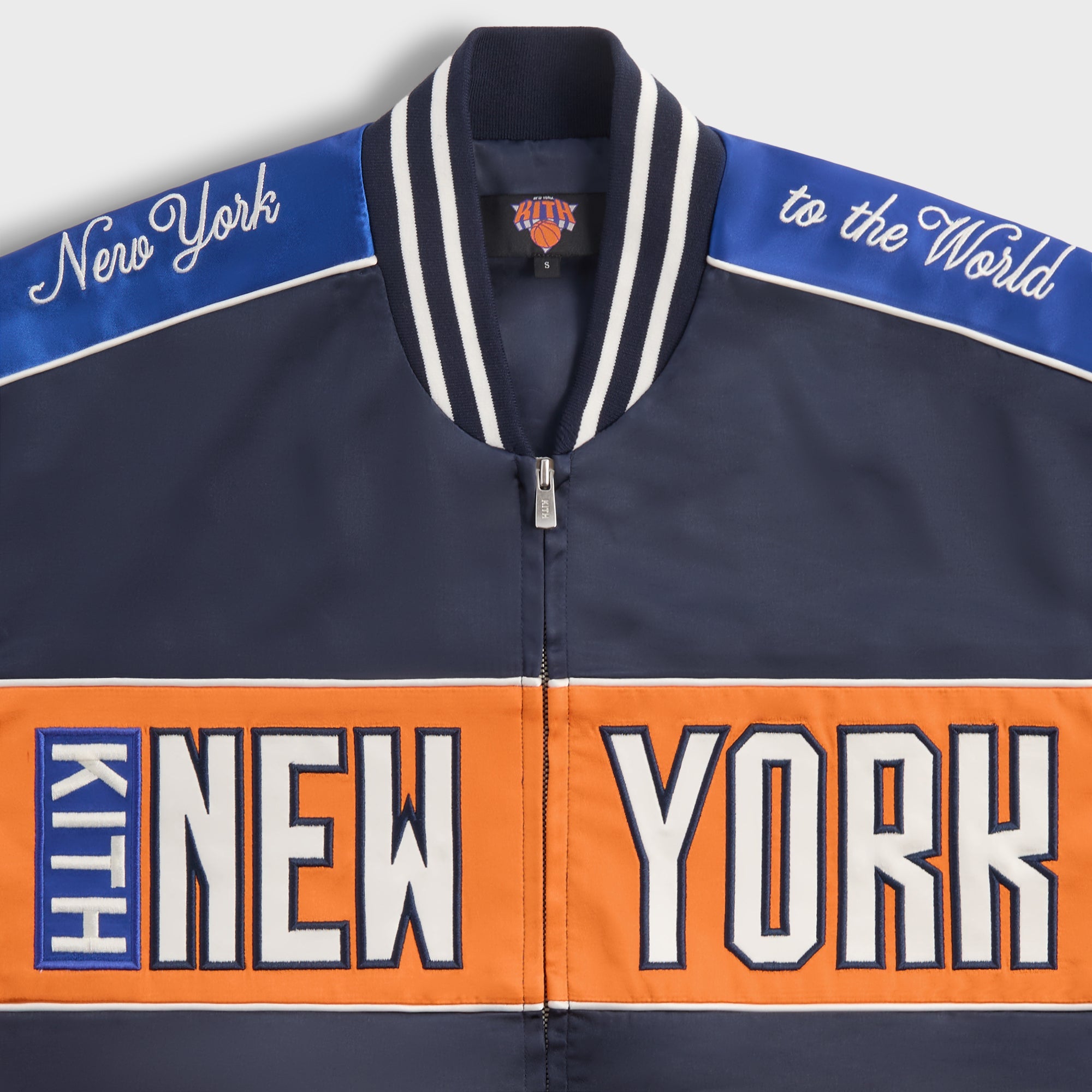 Kith for the New York Knicks Souvenir Jacket - Nocturnal