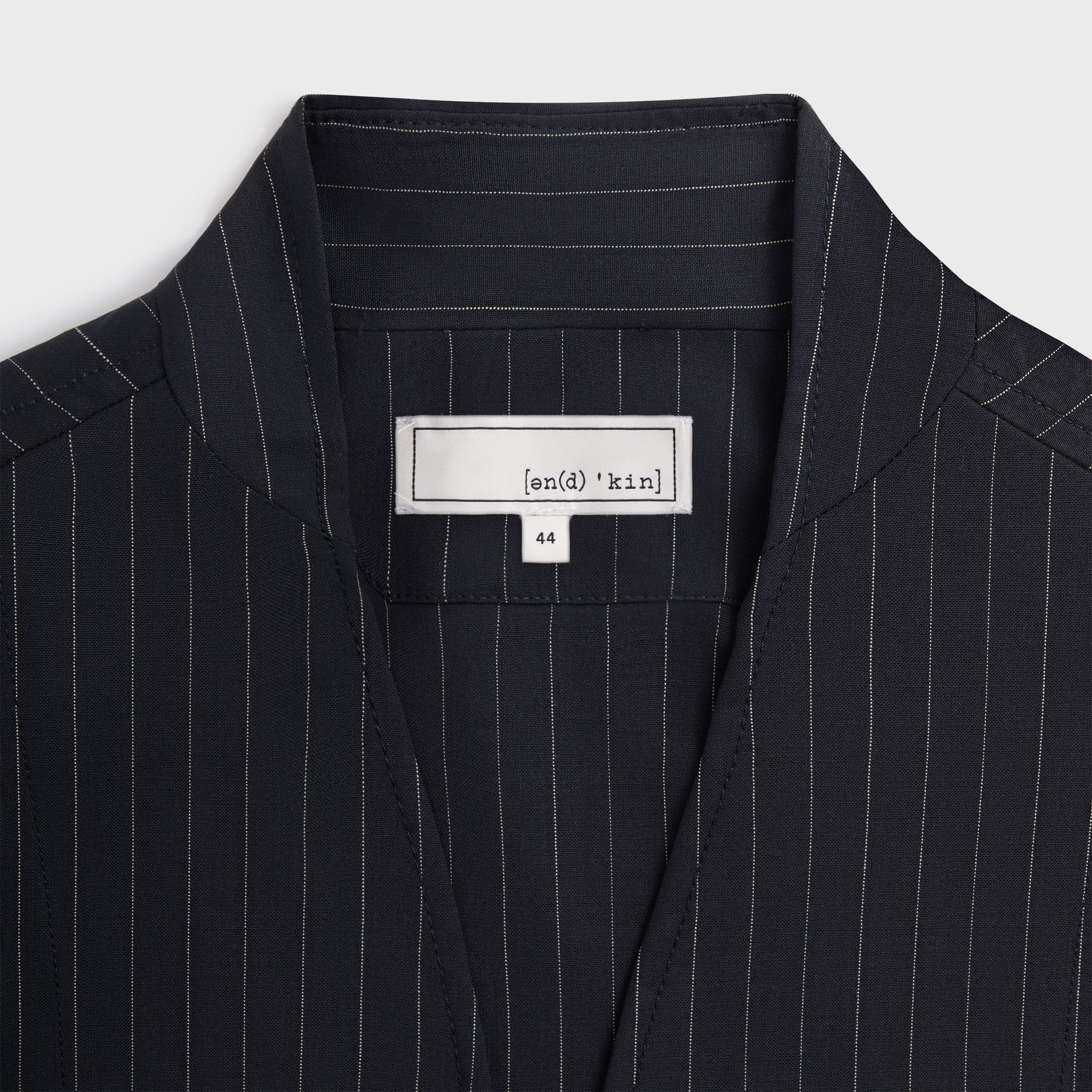 &Kin Tropical Wool Zac Blazer - Admiral PH