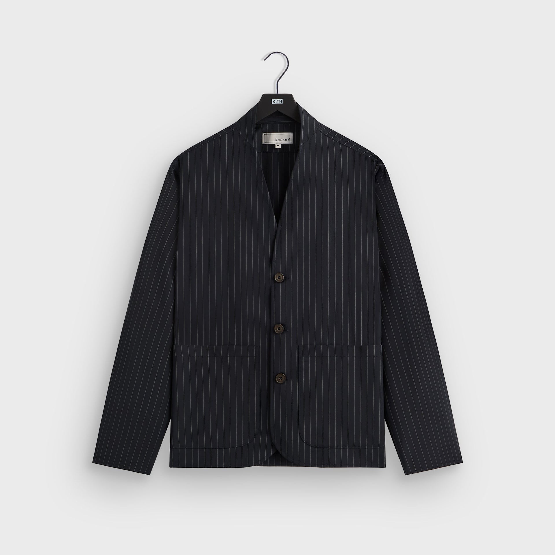 &Kin Tropical Wool Zac Blazer - Admiral PH