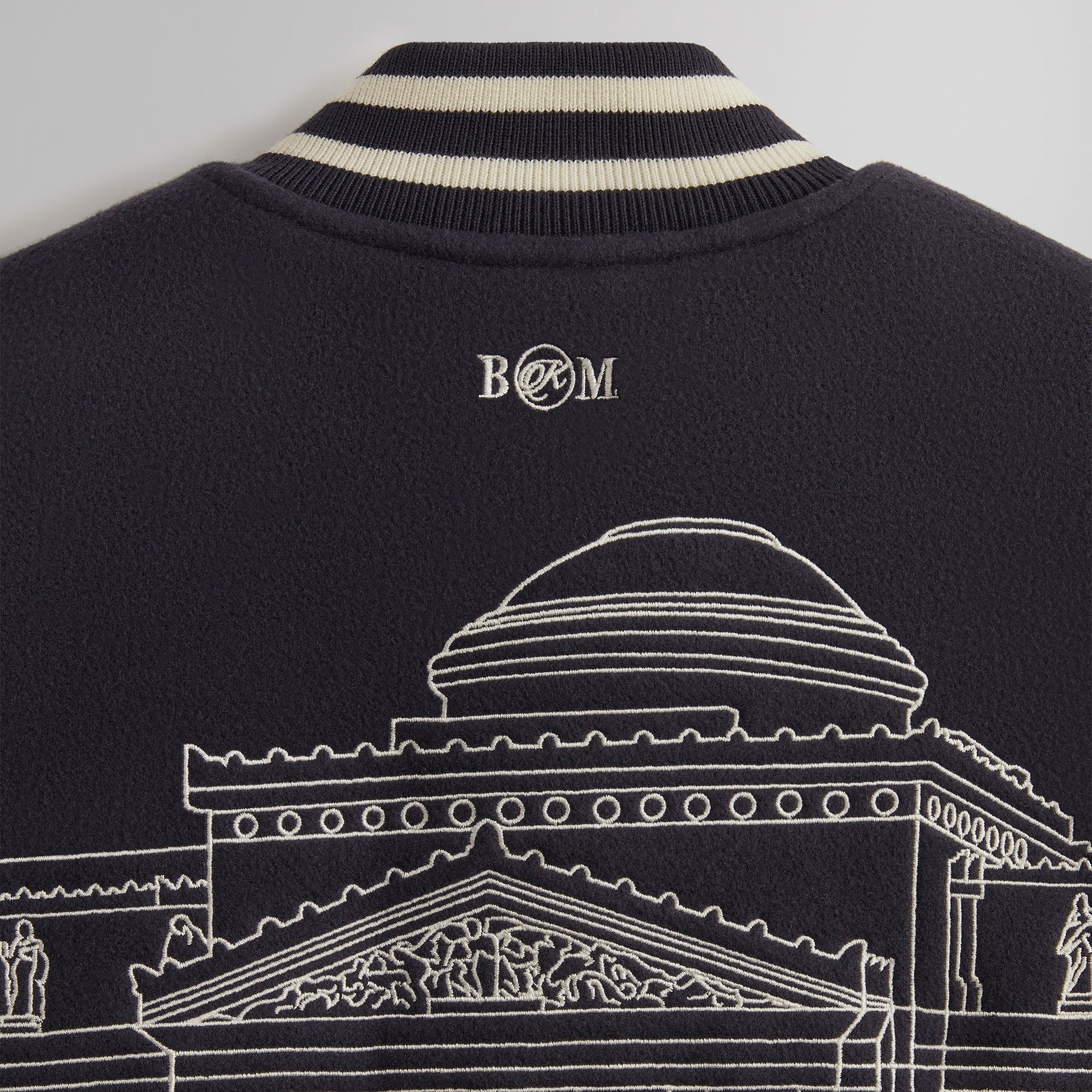 Kith for the Brooklyn Museum Wool Varsity Jacket - Ink