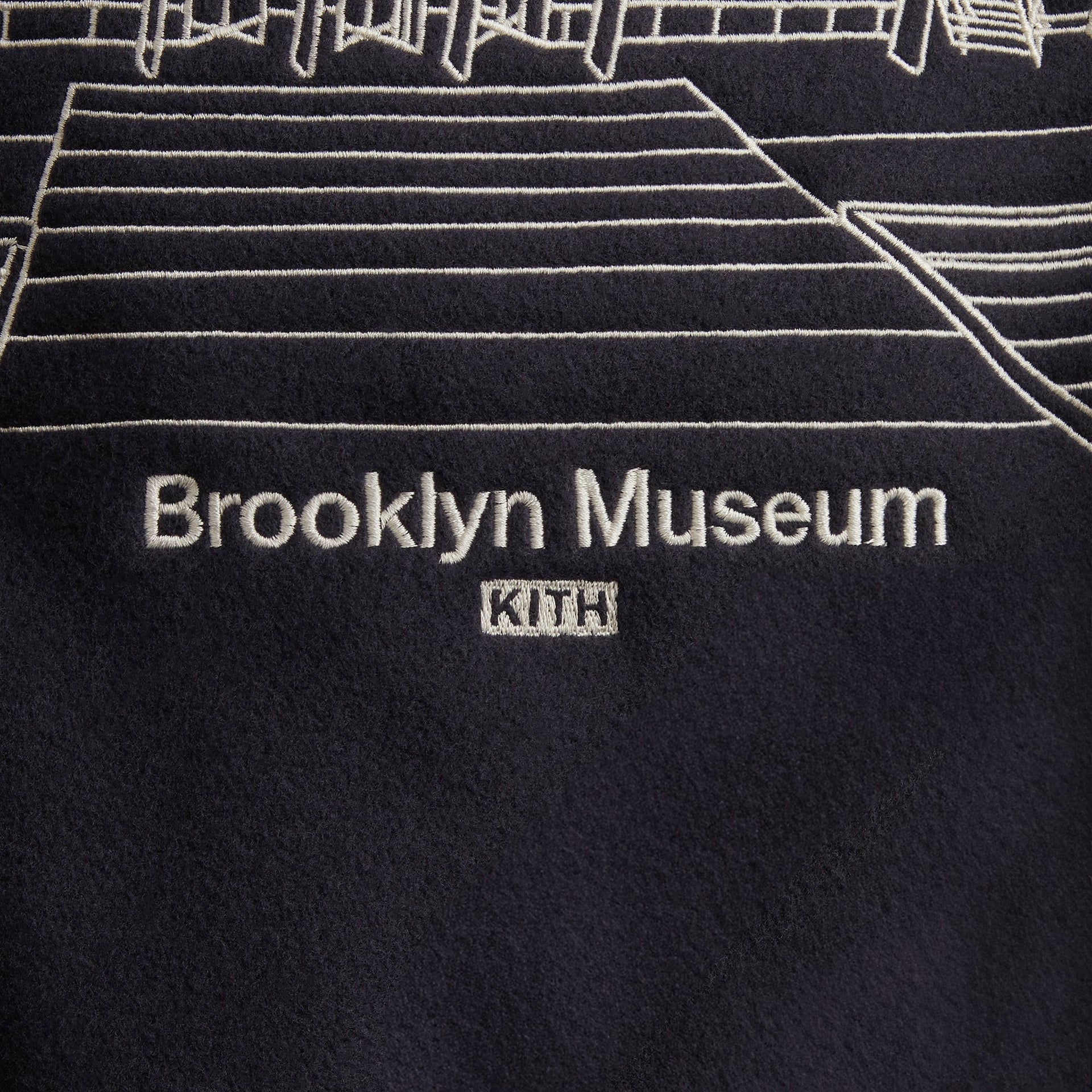 Kith for the Brooklyn Museum Wool Varsity Jacket - Ink