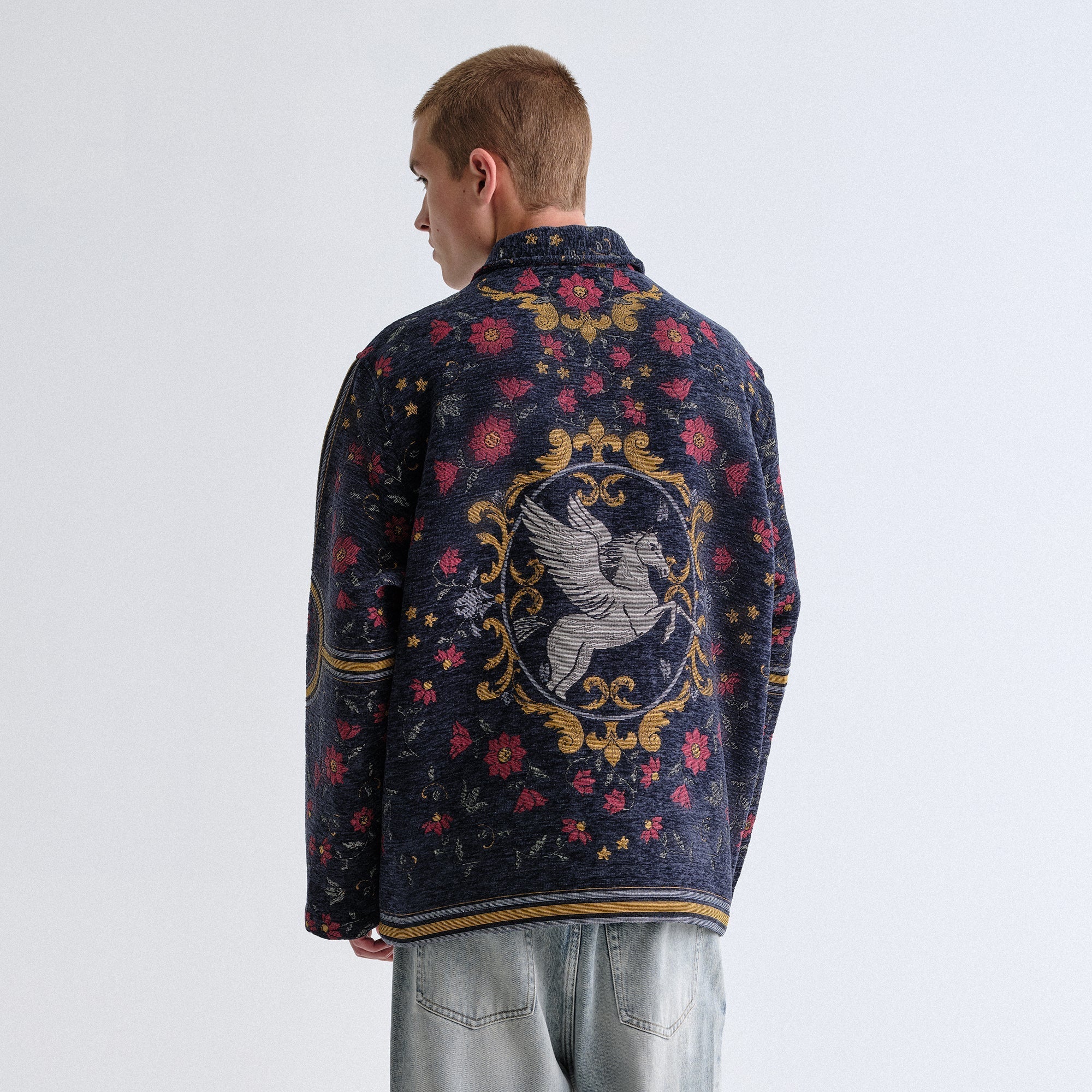 Kith Scarf Tapestry Coaches Jacket - Nocturnal – Kith Canada