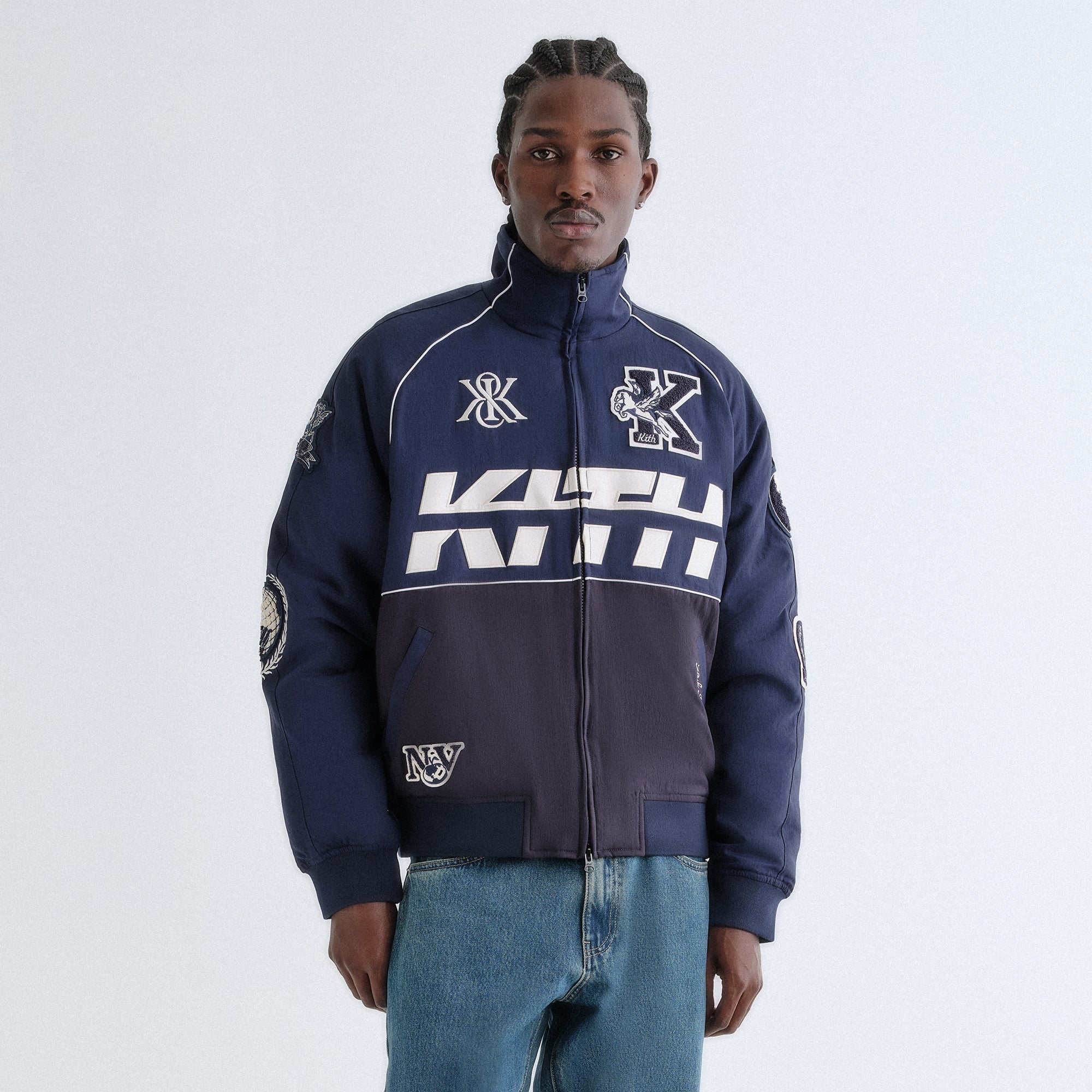 Kith Dejan Racing Jacket - Nocturnal – Kith Canada