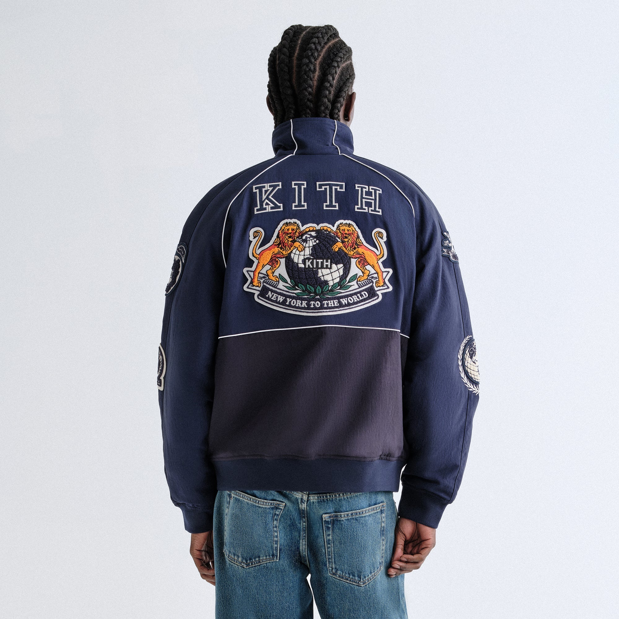 Kith Dejan Racing Jacket - Nocturnal – Kith Canada