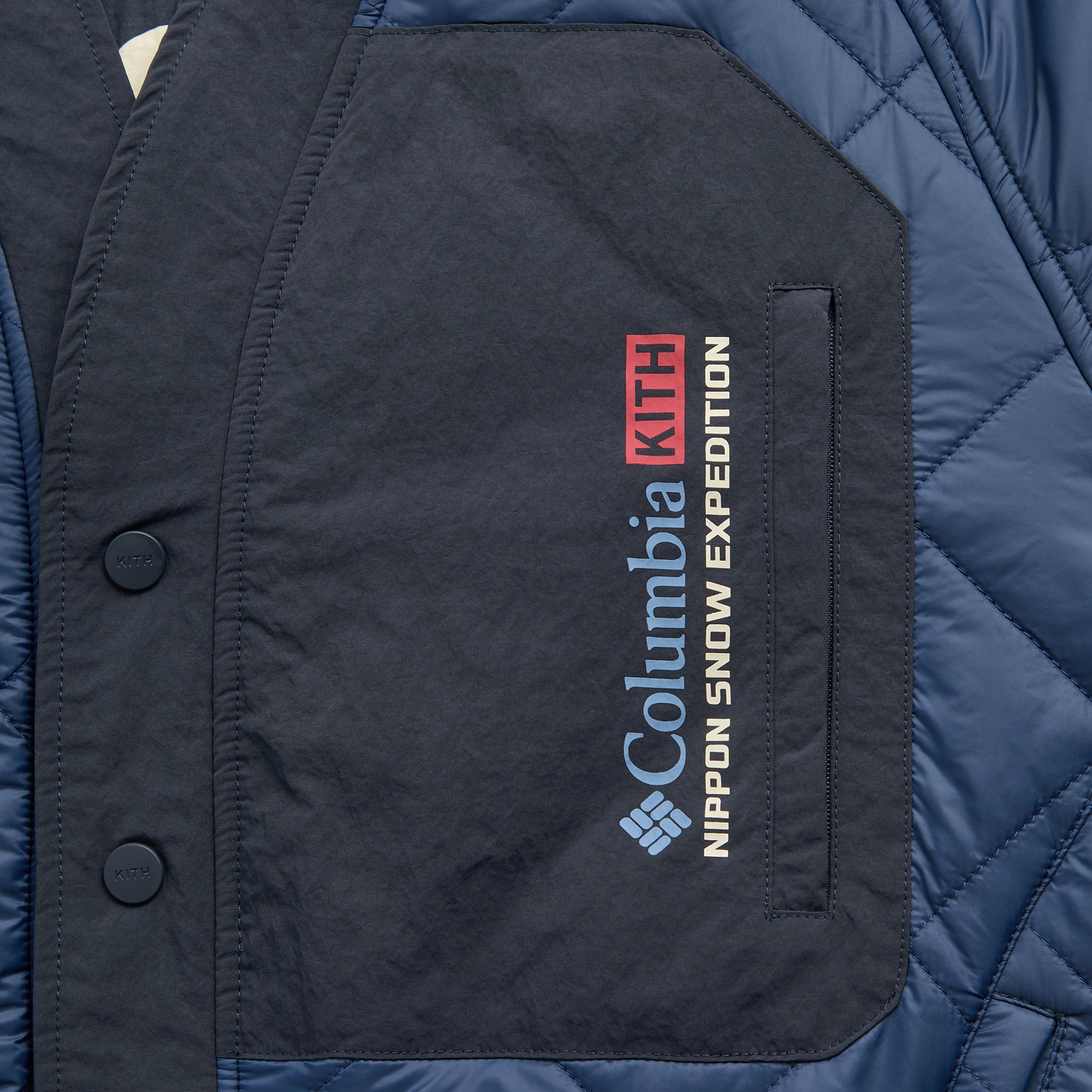 Kith for Columbia Reversible Montsuki Jacket - Nocturnal – Kith Canada