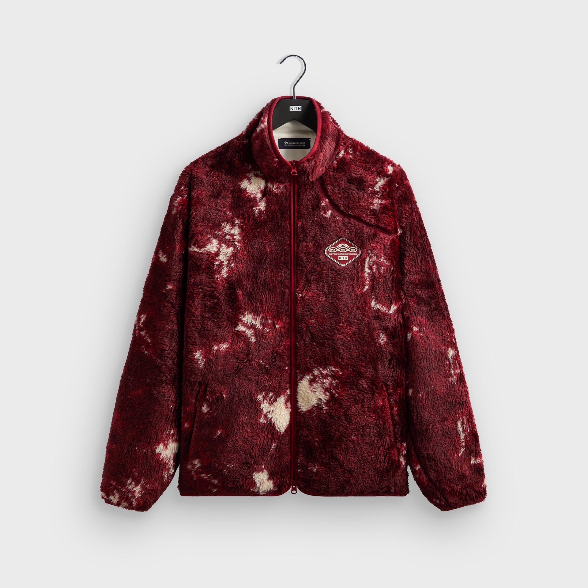 Kith for Columbia Ice Dye Sherpa Harper Jacket - Verge