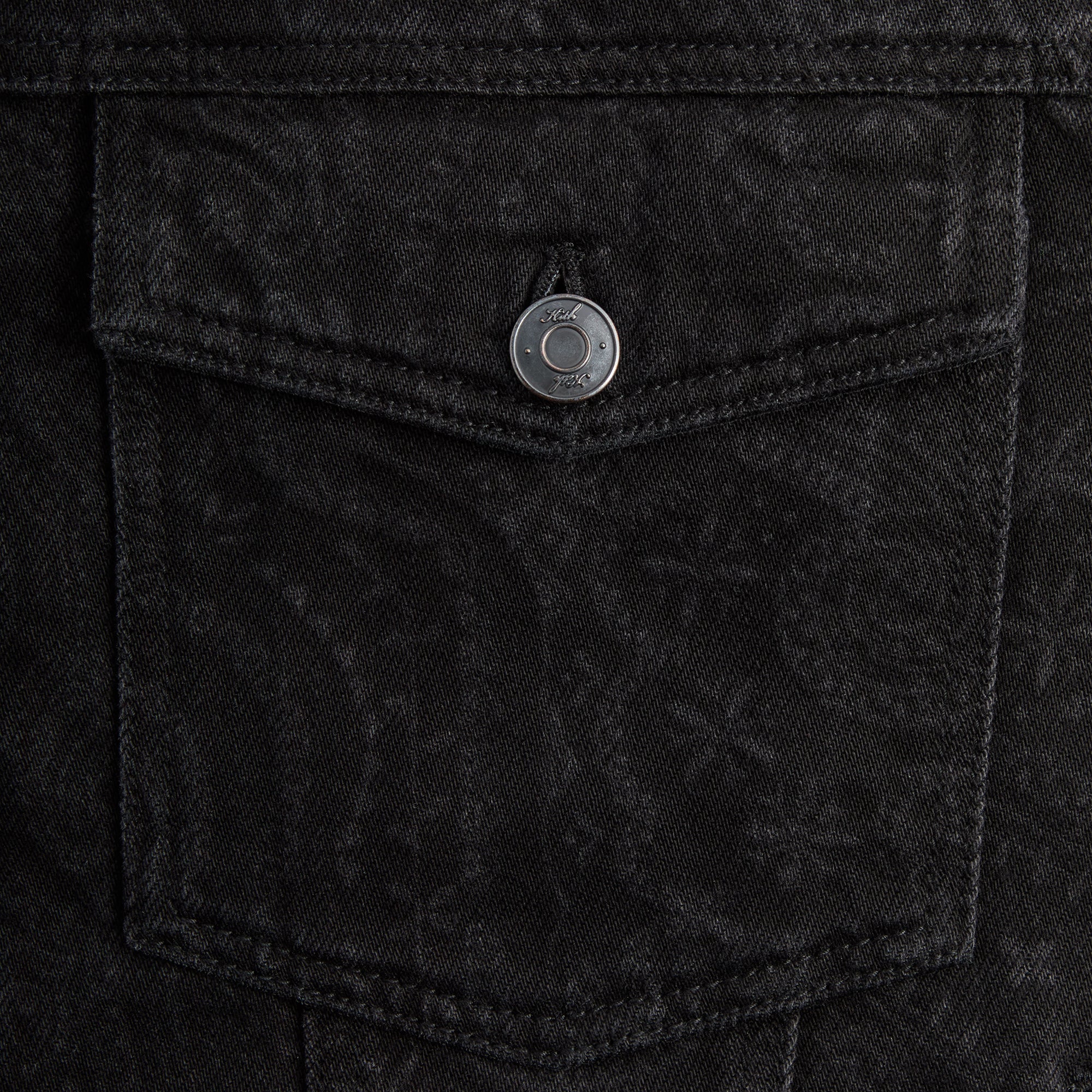 Kith Puffed Jase Denim Jacket - Black – Kith Canada